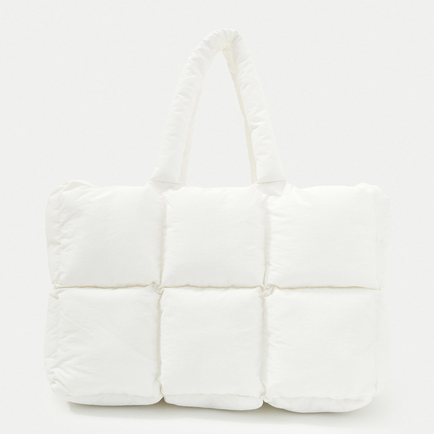 tote bag with puff down