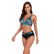 Neuer Split Badeanzug Lady Sexy Halter Bikini Badeanzug