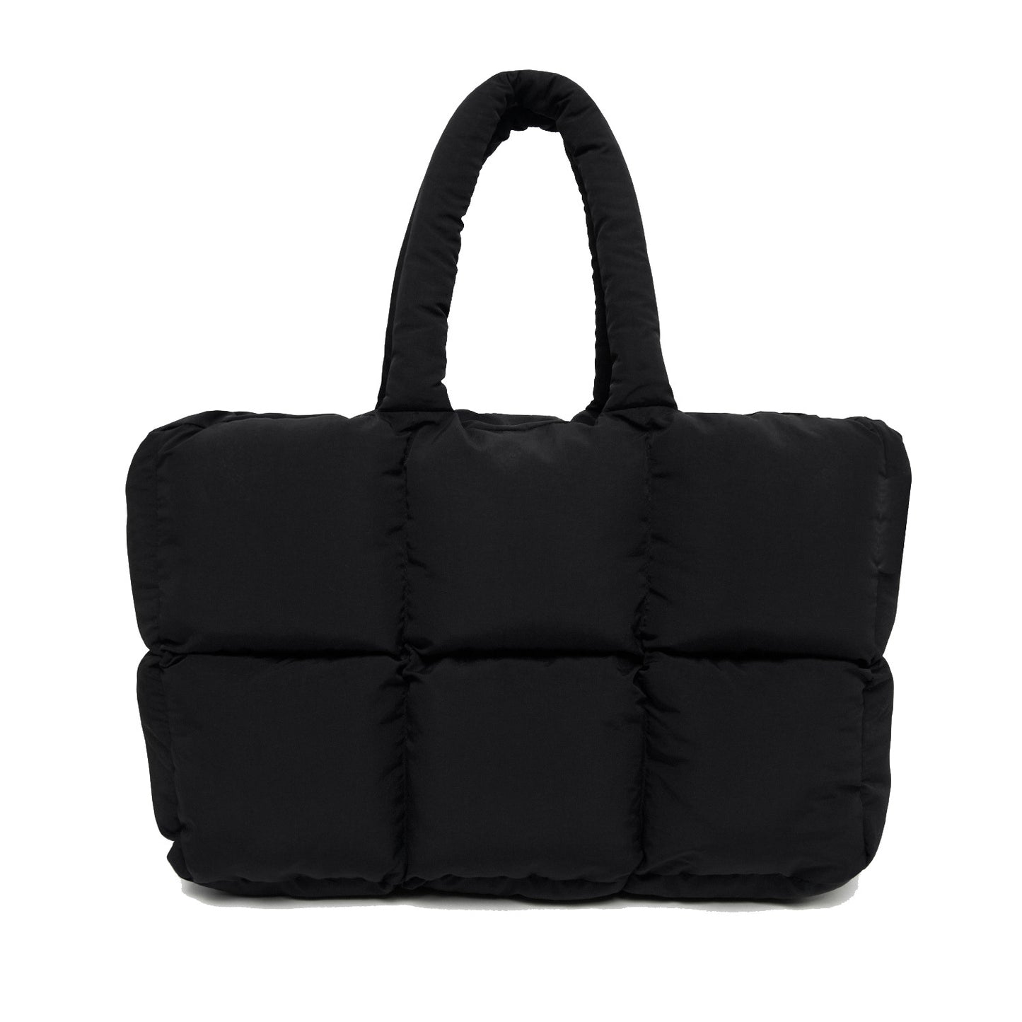 tote bag with puff down