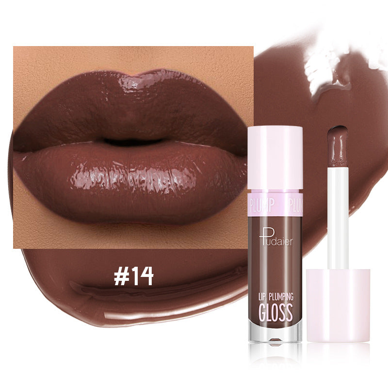 Non-fading non-stick cup lip lacquer