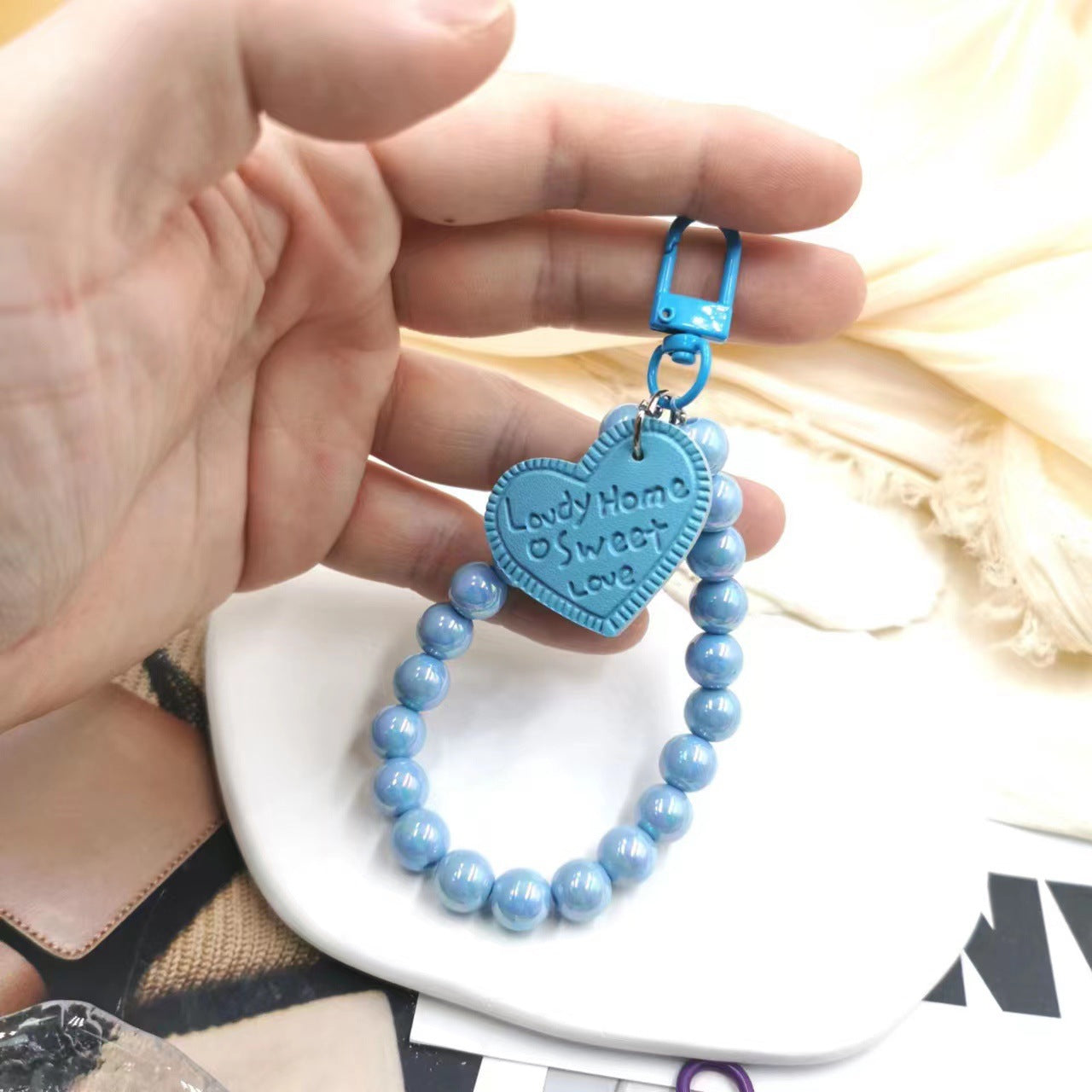 DIY Phone Case Key chain Fashion Candy Color