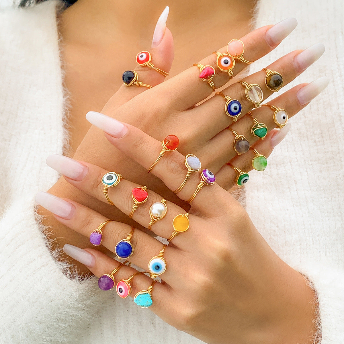 Retro Aloofness Style Hip Hop Cool Knuckle Ring