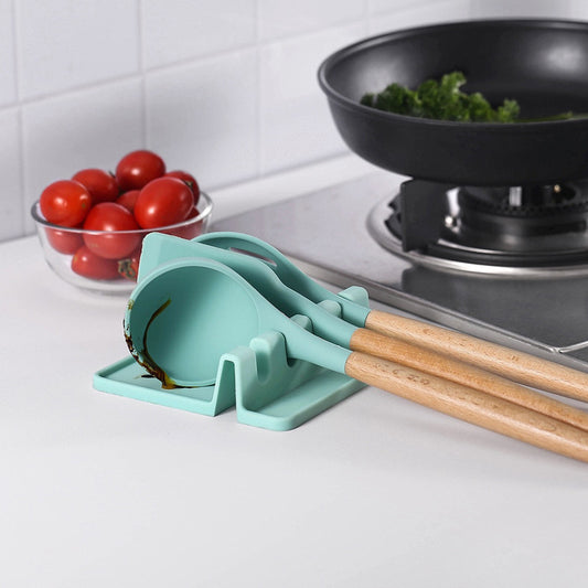 Silicone Kitchen Utensils Seat Shelf Pad