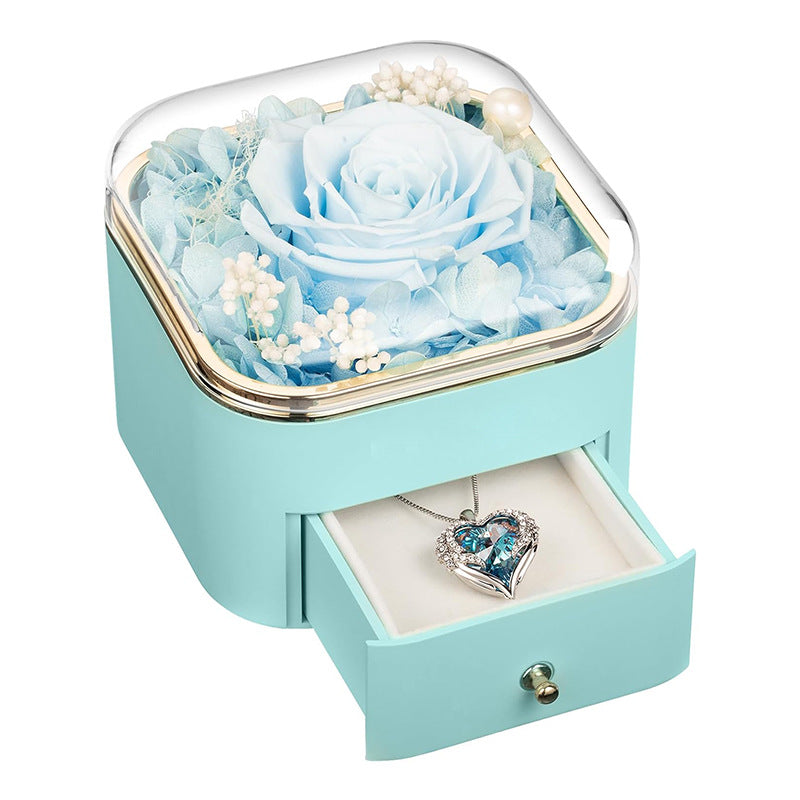 Valentines Day Rose Jewelry Storage Packaging Box