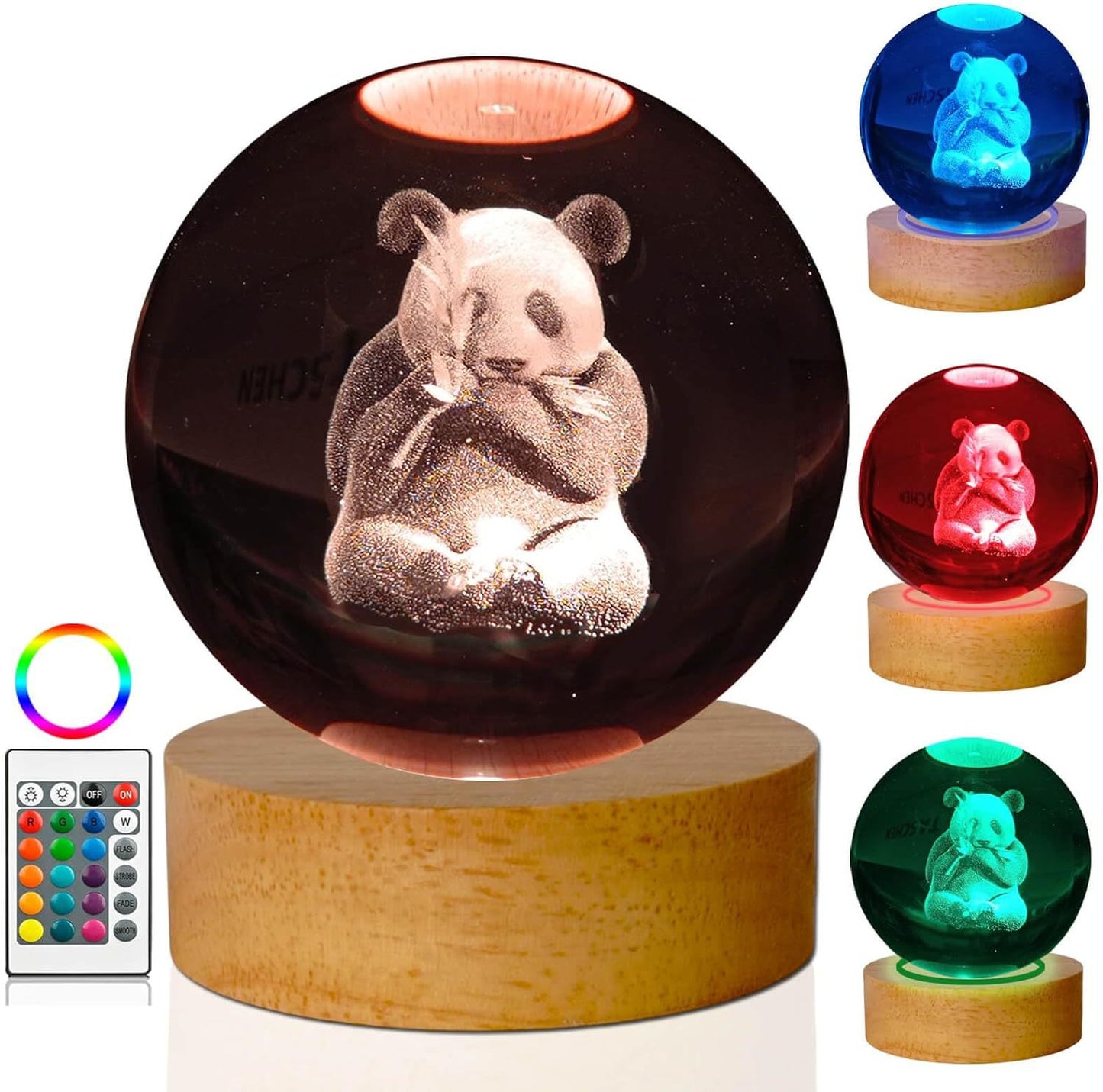 Luminous 3d Solar System Crystal Ball Desktop