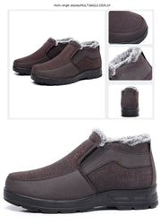 Herren Baumwollschuhe Fleece-gefüttert Warm