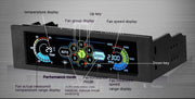 Touchscreen-Temperaturregler für Computergehäuse