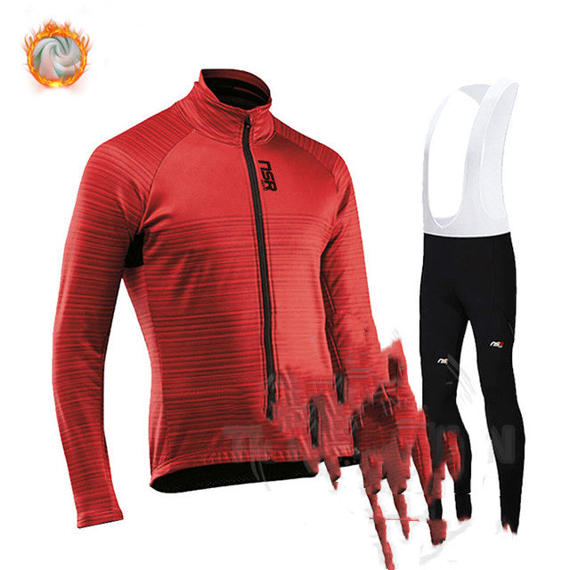 Jacke Fleece Radsport