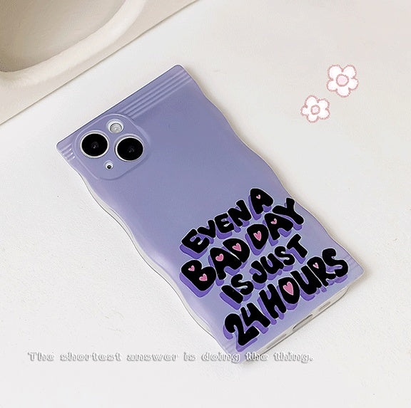 Simple Letter 14 Is Suitable For IPhone14Promax 13Pro Mobile Phone Case