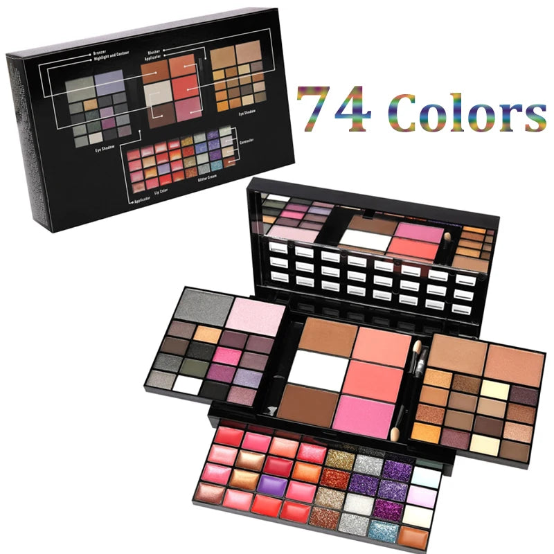 74 Farben Make-up-Set