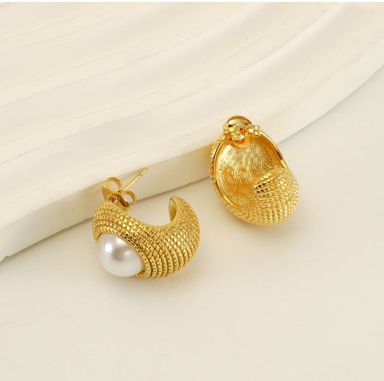 Women's Light Luxury French Simplicity Fashion Design Sense Earrings