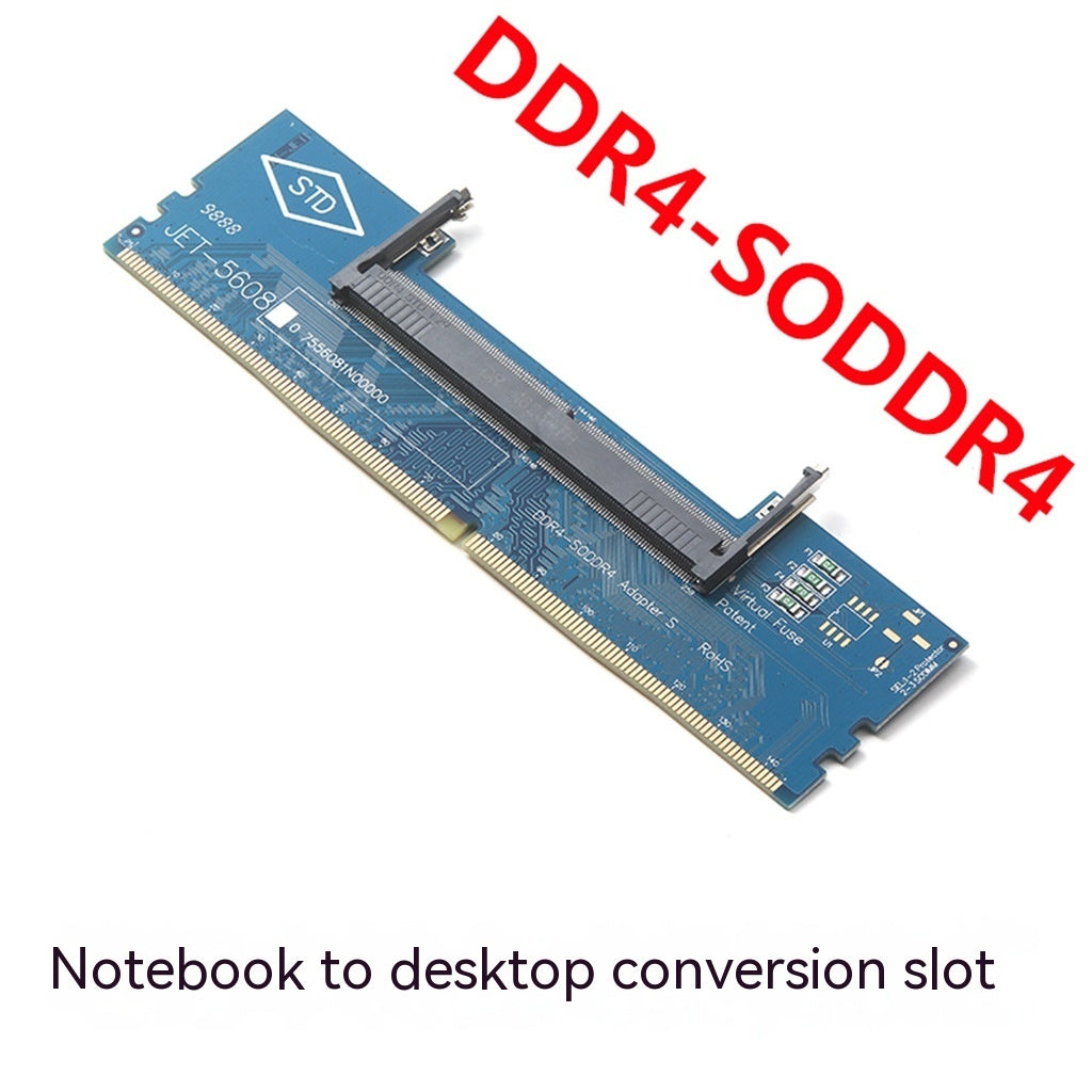 DDR4 Laptop Adapter Card To Desktop 4 Generation Test Protection Card DDR3