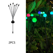 Simulation Firefly Solar Licht Outdoor Garten Dekoration Rasen Landschaft Lampe Weihnachten Decor Solar LED Lichter Outdoor Garten Lichter