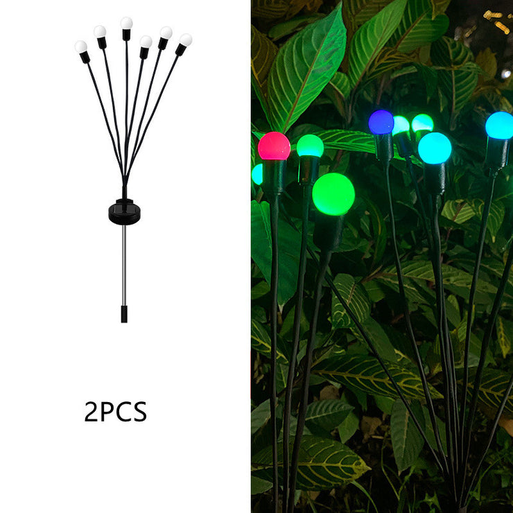 Simulation Firefly Solar Licht Outdoor Garten Dekoration Rasen Landschaft Lampe Weihnachten Decor Solar LED Lichter Outdoor Garten Lichter