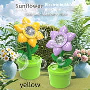 Sonnenblume SONNENBLUME Topf Aufladen Automatische Seifenblasenmaschine