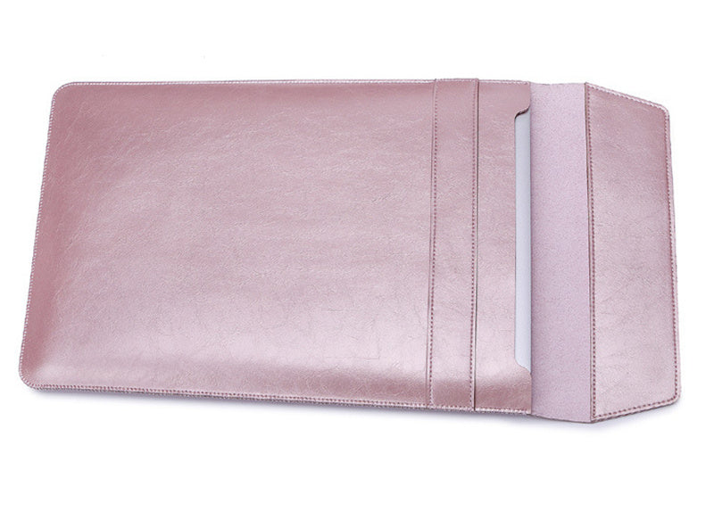 microfiber inner pocket, notebook leather case, protective cover