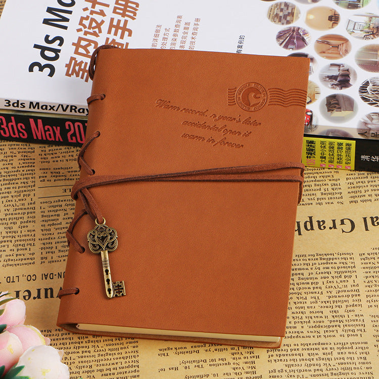 Creative Retro Bound Faux Leather Diary