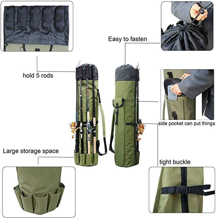 Fishing Bag Multifunctional Fishing Rod Bag