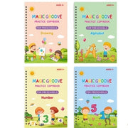 Englische Groove-Magie für Kinder, Übung zur Schriftkontrolle, Training, Zehn Stiftminen