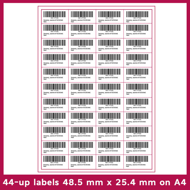 FBA-Barcodepapier