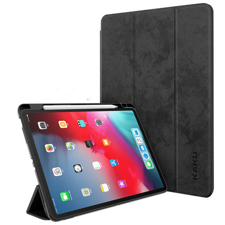 Leder Tablet Fallschutzl mit Stift Slot