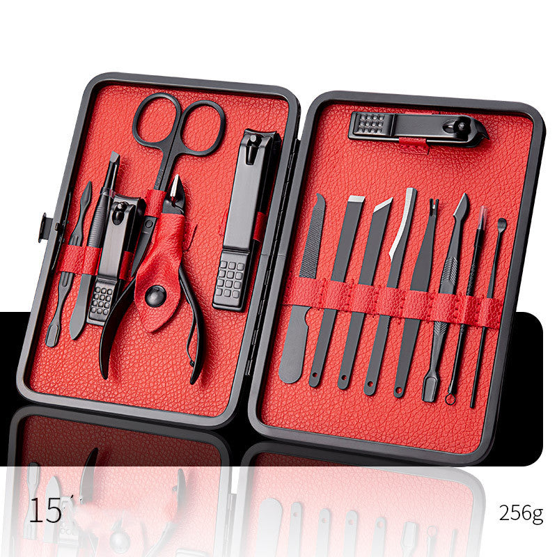 Professional scissors and nail clippers set