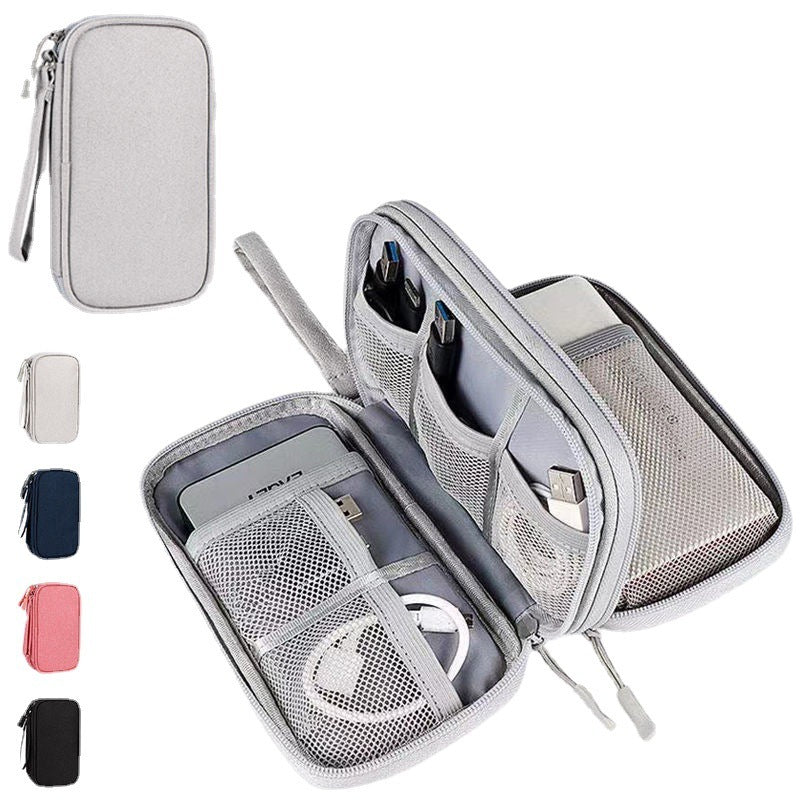 Fashion New Waterproof Data Cable Portable Power Bank Storage Bag