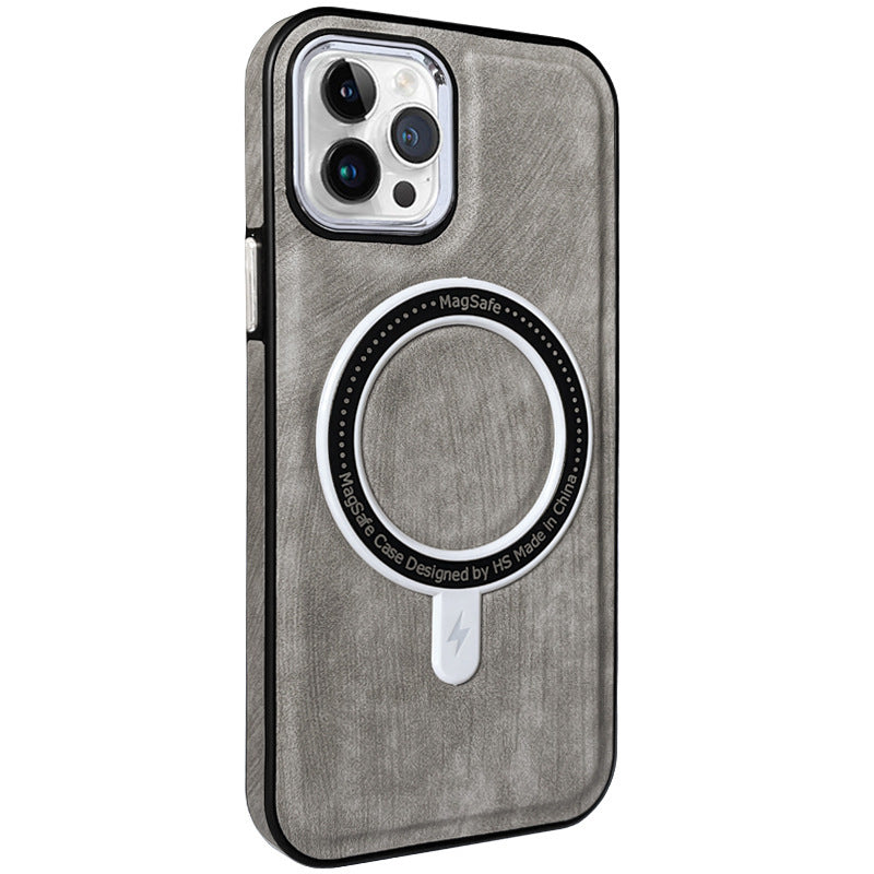 Matte solid color magnetic phone case