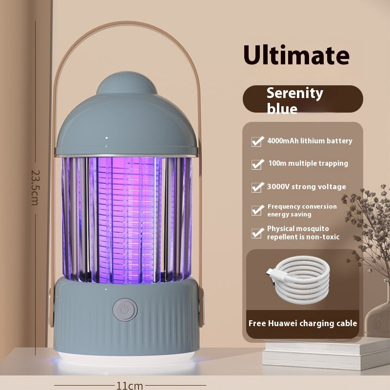 Electric Shock Mosquito Killing Lamp Indoor Outdoor Camping Mosquito Killer