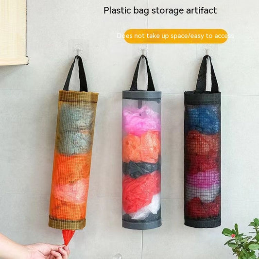 Hanging Plastic Bag Storage Bag Organize Fantastic Wall Hanging Removable