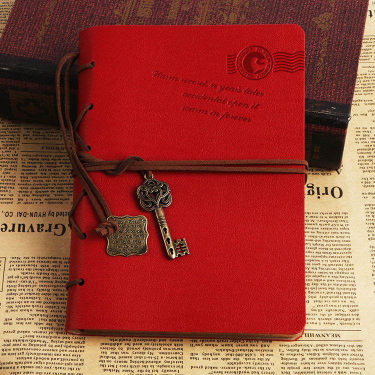 Creative Retro Bound Faux Leather Diary