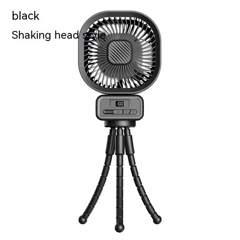 Head Shaking Stroller Fan Large Capacity Desktop