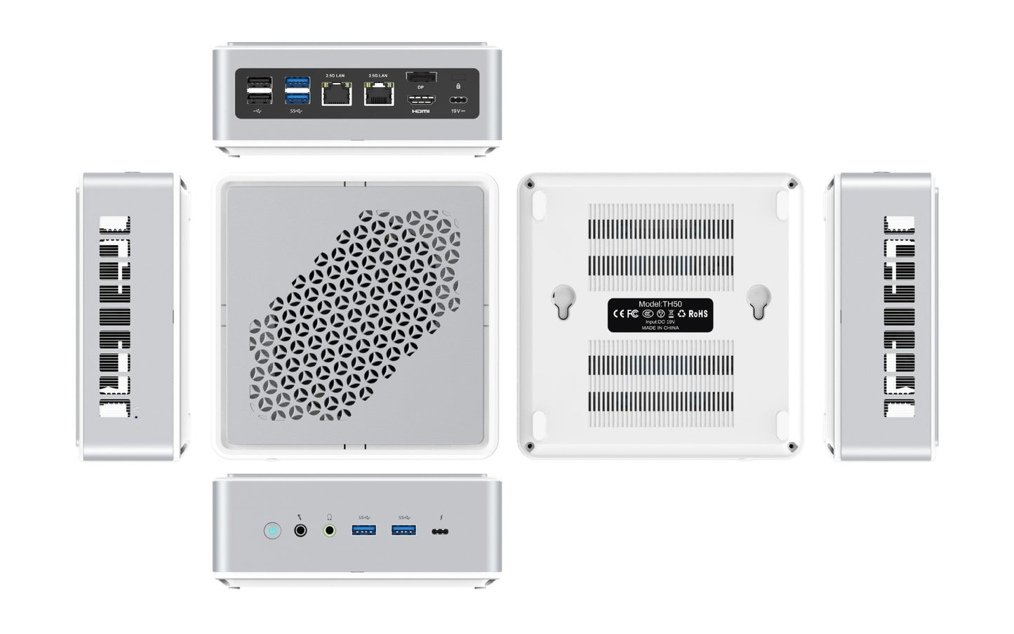 Mini PC Mini PC TH50 Core I5-11320H Mini HD Office Micro Host