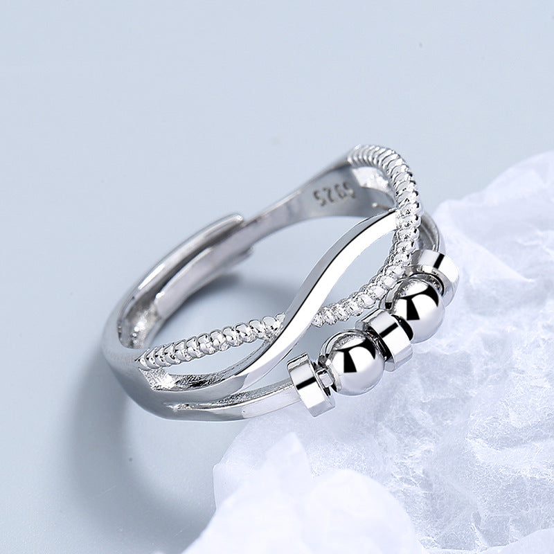 Simple Personality Double-layer Winding Transfer Bead Ring