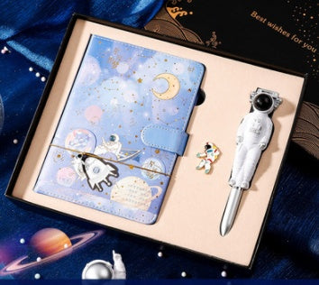 Galaxy Dream Malvorlagen Notizbuch Niedlicher Cartoon Astronaut