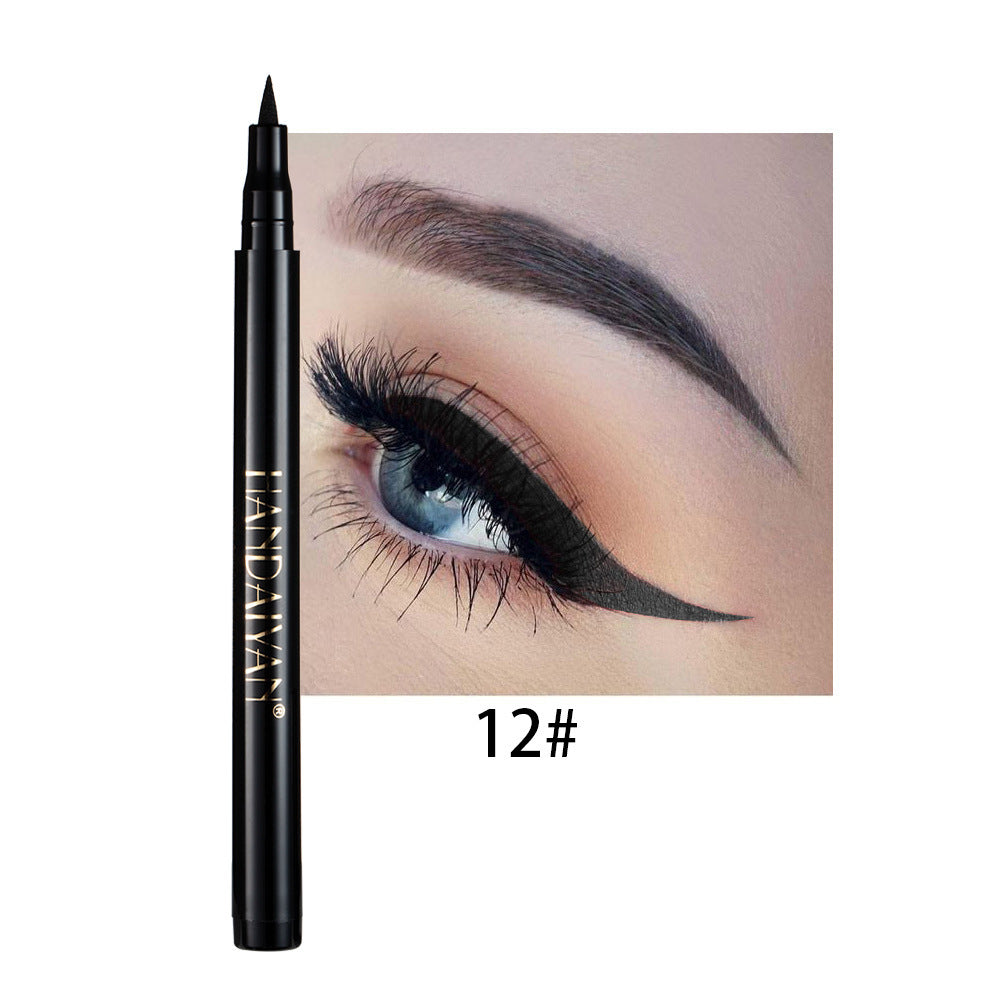 DIY-Farbmalerei lässt sich nicht mit mattem Eyeliner verwischen