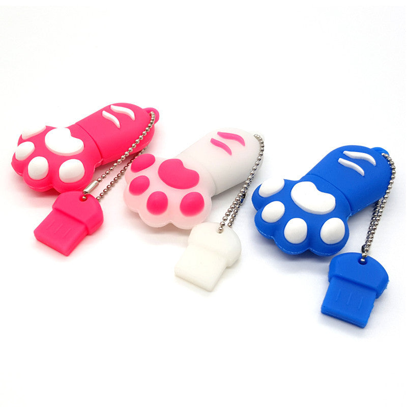 Cute Cat Claw Pvc Cartoon Plate