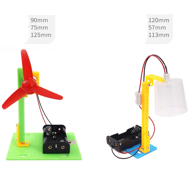 DIY Puzzle Zusammenbauen von Bausteinen Wissenschaftliches Experiment Lehrmittel