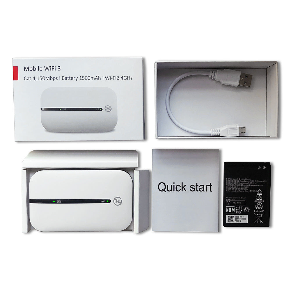 Wi-fi 4g router with lithium battery 150Mbps