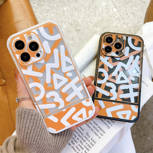 Graffiti English Silicone Phone Case Cover