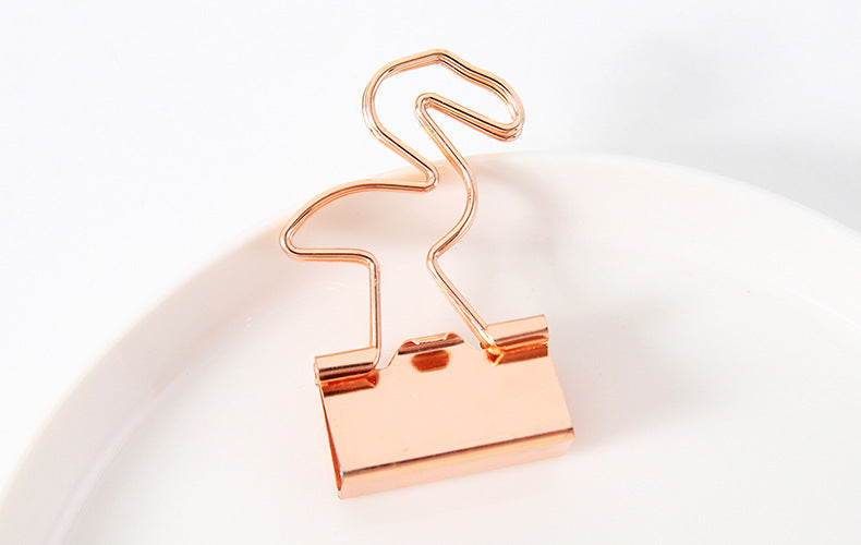 Kreative Beschichtung Gold Kleiner Clip