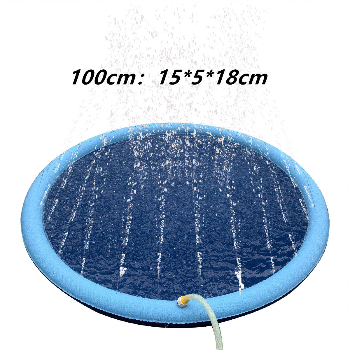 Non-Slip Splash Pad for Kids and Pet Water Toys