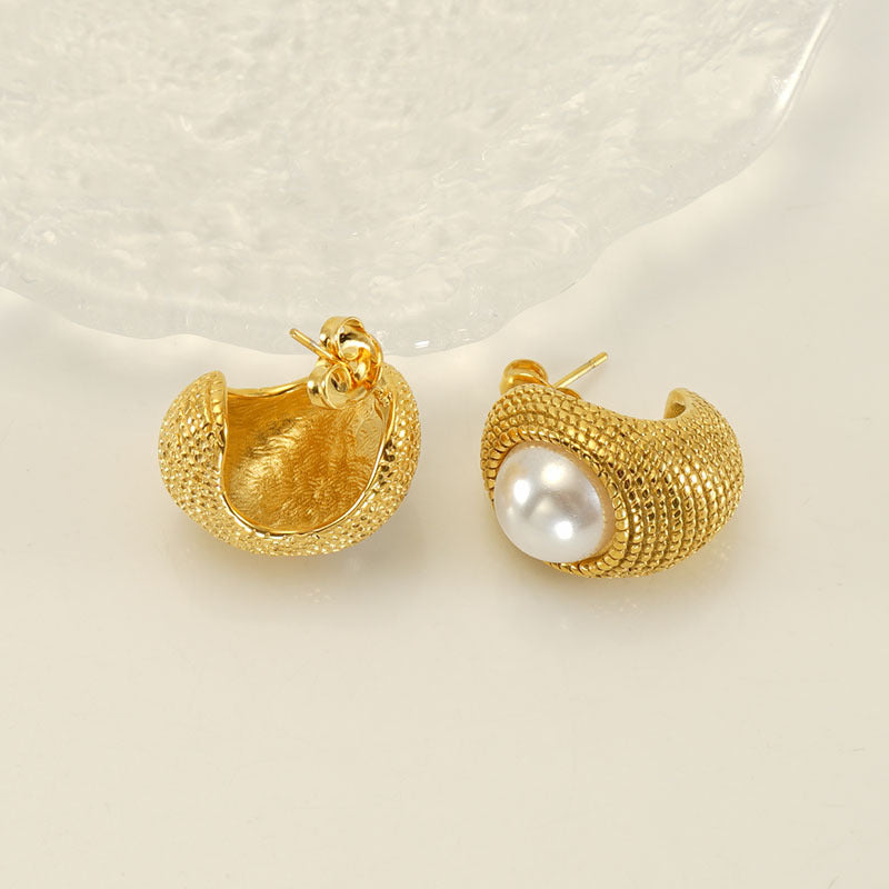 Women's Light Luxury French Simplicity Fashion Design Sense Earrings