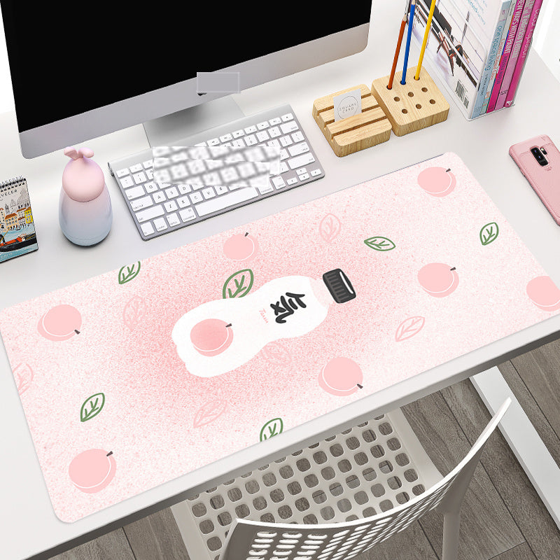 Natural, non-slip rubber mouse pad