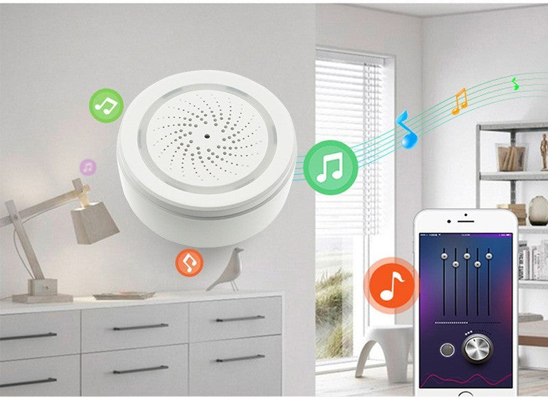 Wifi Alarm Haushalts Drahtlose Smart Sound Und Licht Alarm