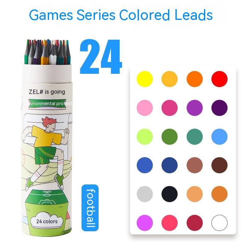 Zhenglin Sports Series Color Pencil 24 Color 36 Color Children