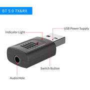 Vier-in-Eins-USB-Audio-Sender-Empfänger