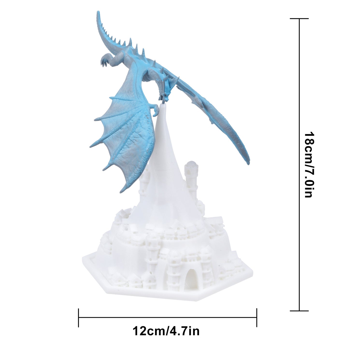 Dynamic Balance Dragon Desk Lamp 3D Printing