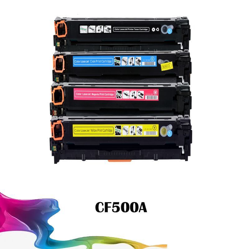 Applicable To M281fdw M280nw Toner Cartridge M254dwnw CF500A 202A Cf5 40 Toner Cartridge