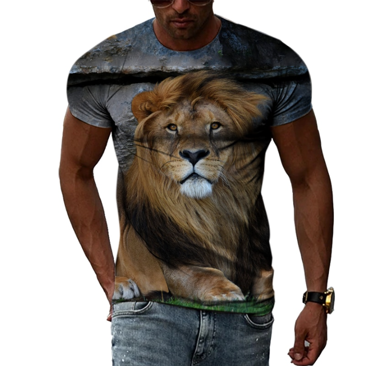 Lion Graphic T-Shirt